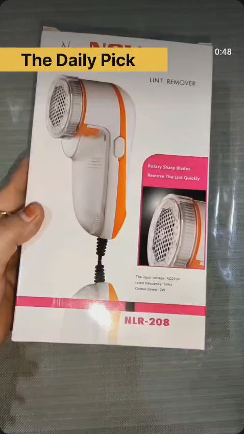 Portable Electric Lint Remover - Make Your Old Sweaters Look Brand New!